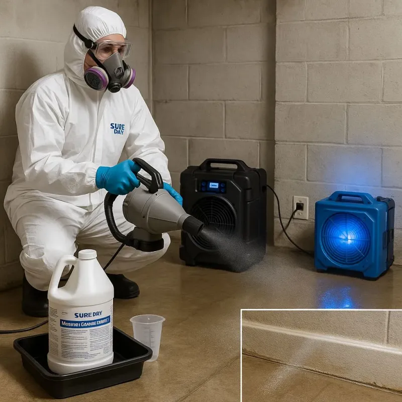 Sanitization and Odor Removal process in Siren, WI