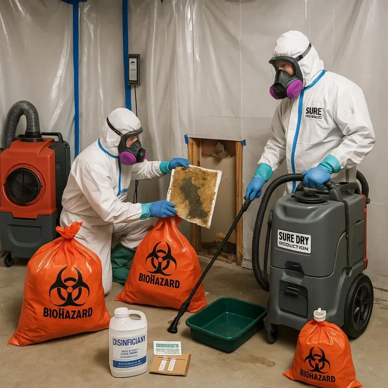 Contaminated Water Handling Protocols process in Siren, WI