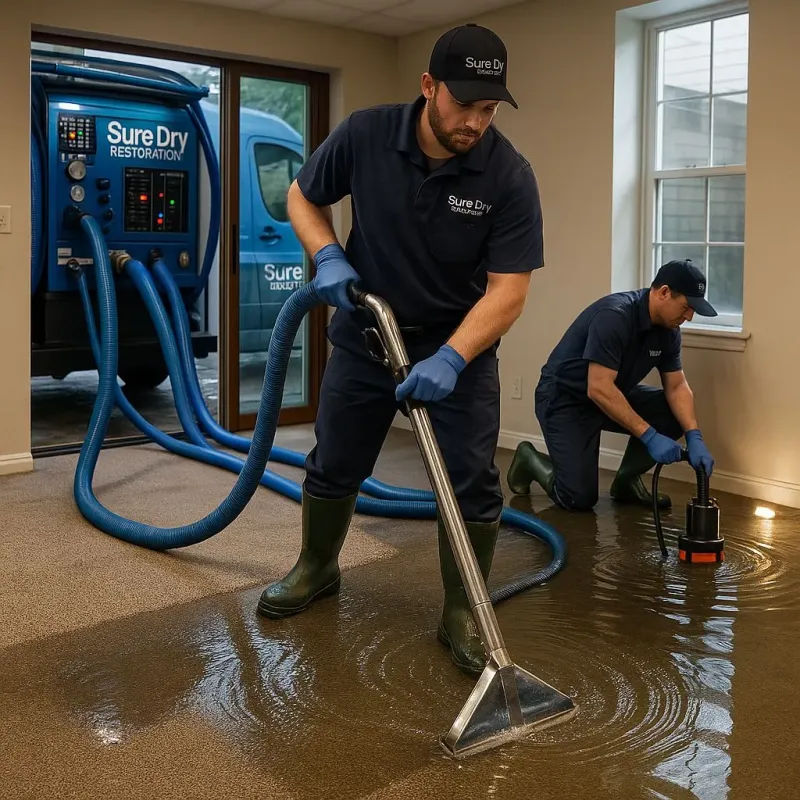 Water Extraction and Removal process in Siren, WI